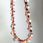 Clear Quartz Star Braided Necklace - floysun
