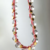 Clear Quartz Star Braided Necklace - floysun