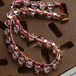 Clear Quartz Star Braided Necklace - floysun