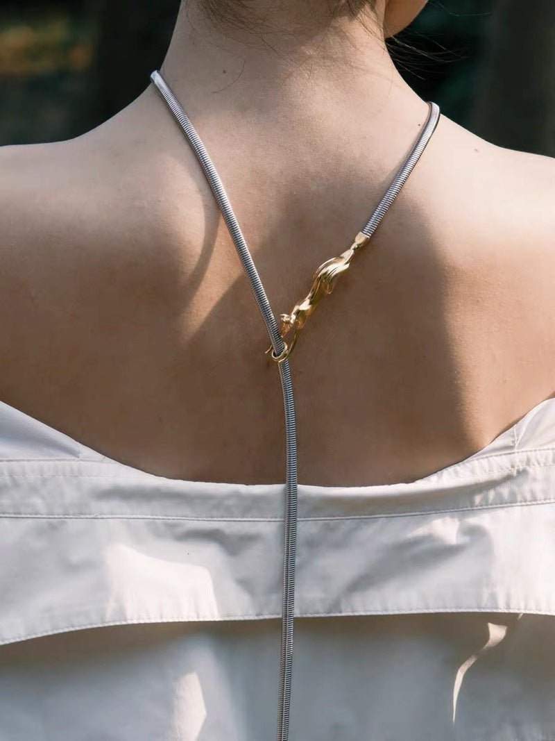 Climbing Leopard Adjustable Necklace & Waist Chain - floysun