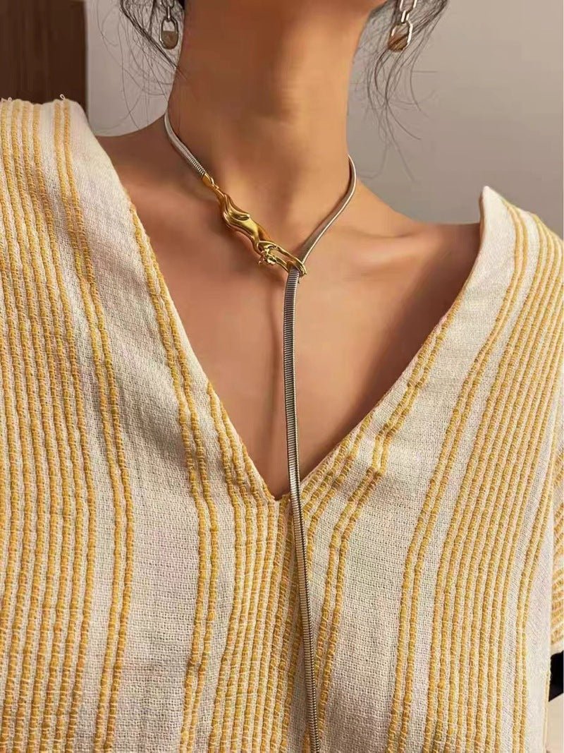 Climbing Leopard Adjustable Necklace & Waist Chain - floysun