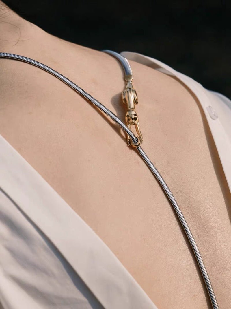 Climbing Leopard Adjustable Necklace & Waist Chain - floysun