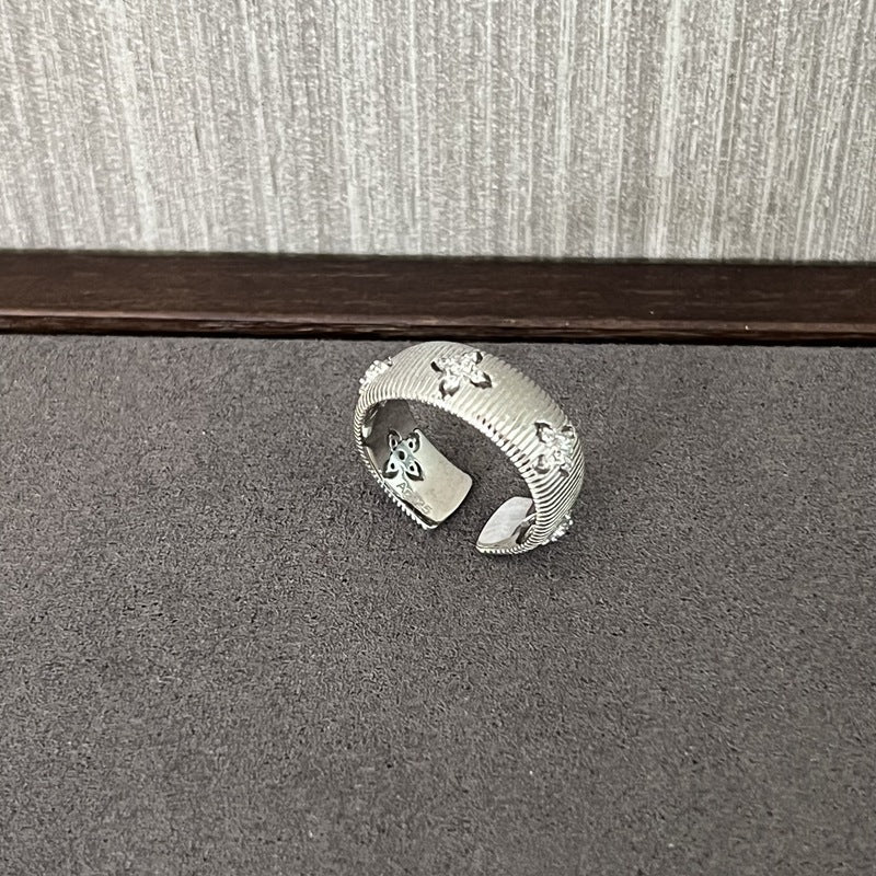 Clover Dreams Openwork Ring - floysun