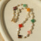 Clover Gemstone & Pearl Necklace - floysun