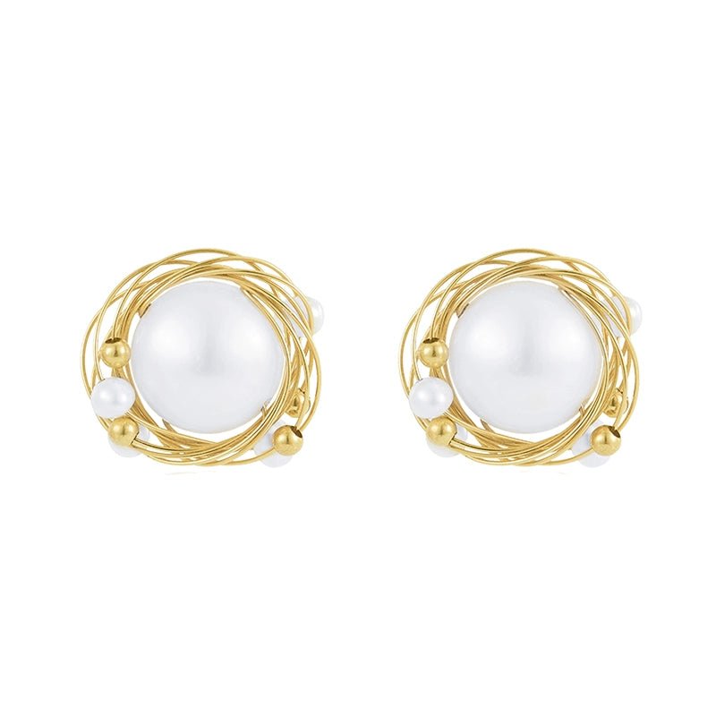 COCOKIM Classic Filigree Series Orbit Ear Studs - floysun