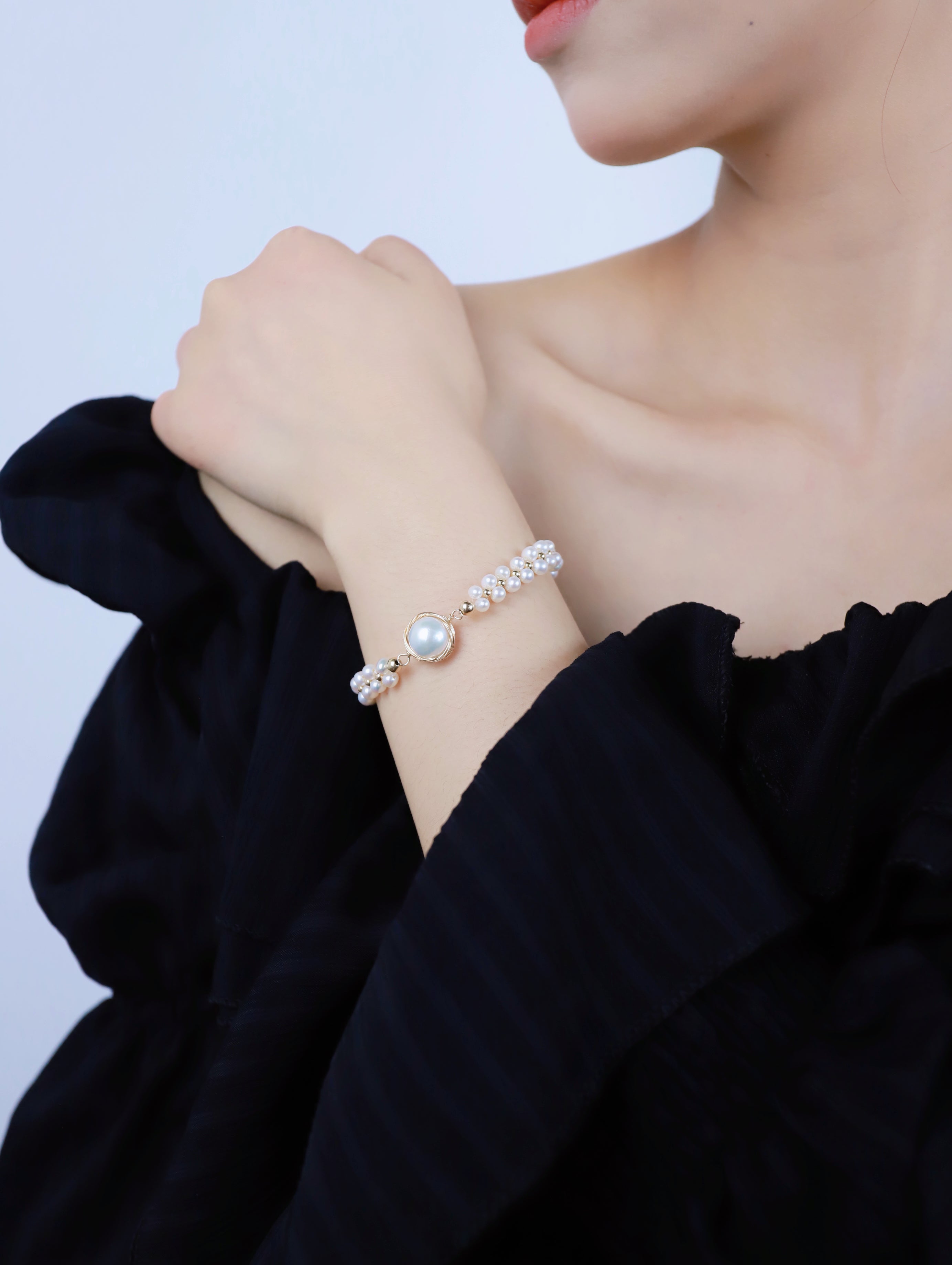 COCOKIM Classic Filigree Series Stargazer Pearl Bracelet - floysun