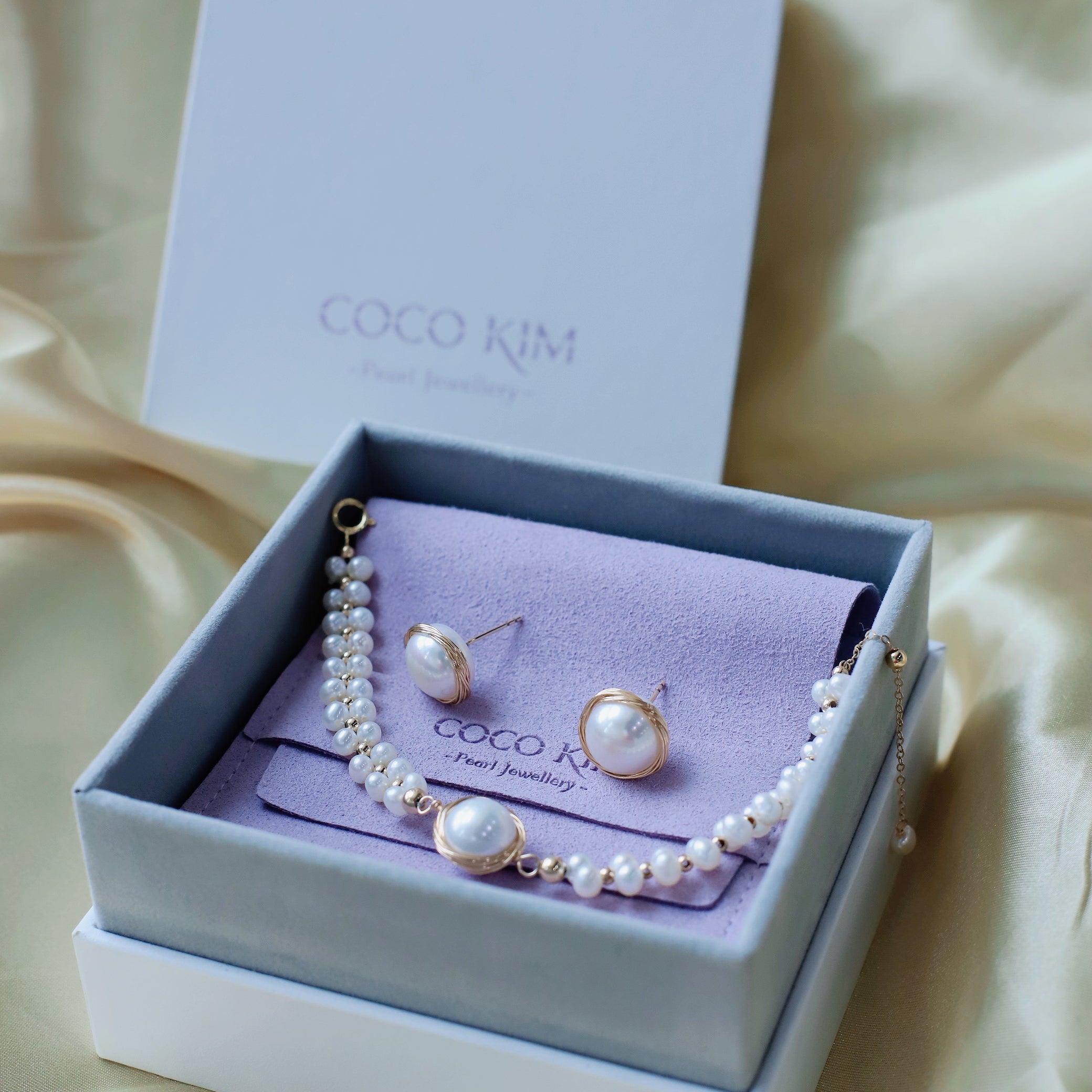 COCOKIM Classic Filigree Series Stargazer Pearl Bracelet - floysun