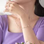 COCOKIM Embellished Series Handcrafted Silk Wrap Bracelet - floysun