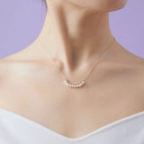 COCOKIM Embellished Series Smiling Bead Pendant Necklace - floysun