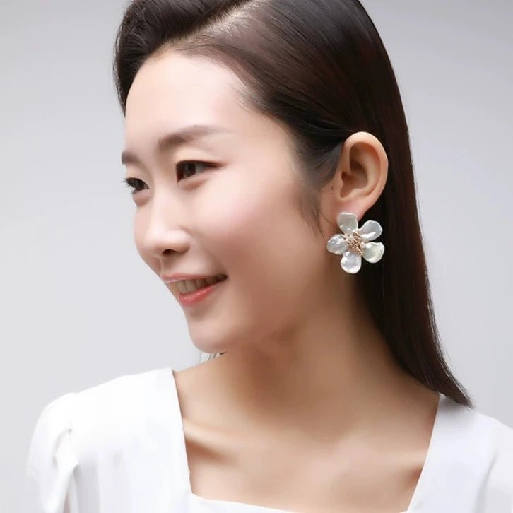 COCOKIM Falling Blossoms Series Petal Earrings - floysun