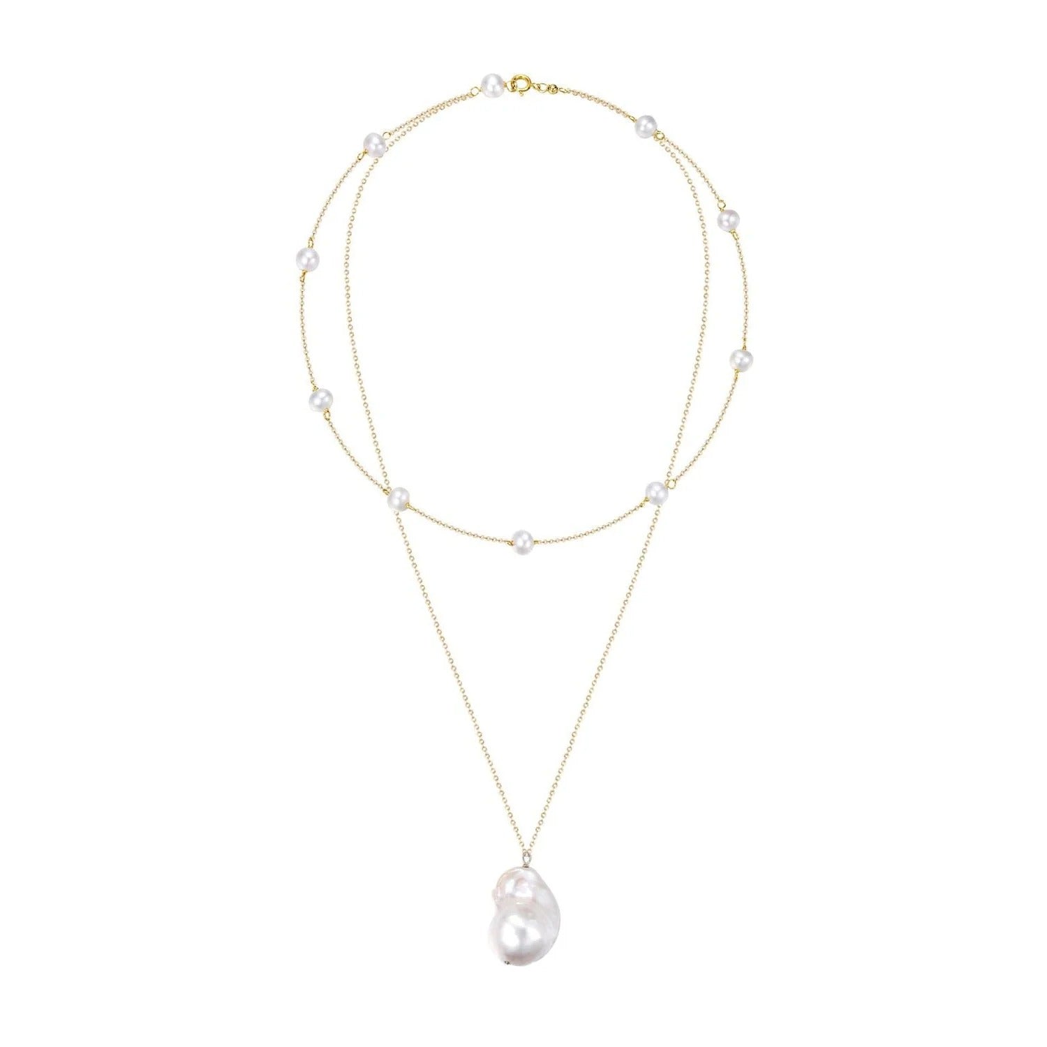 COCOKIM Miracle Series Long and Short Two - Wear Necklace - floysun