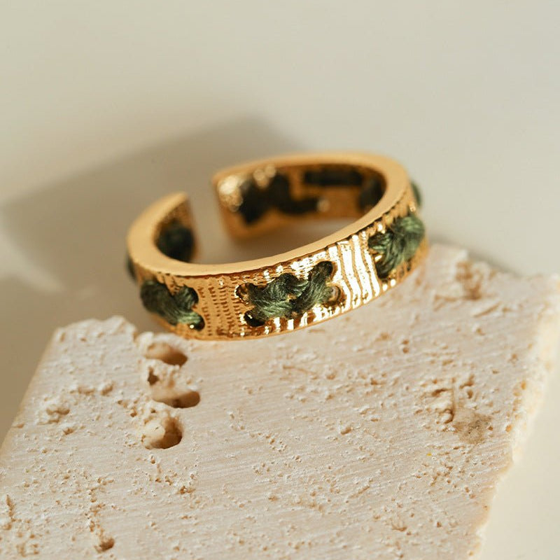 Color - Thread Open Ring - floysun