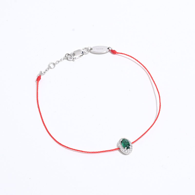 Colored Crystal Rope Bracelet - floysun