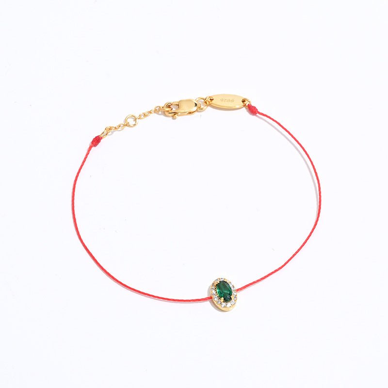 Colored Crystal Rope Bracelet - floysun