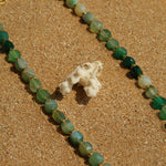 Colorful Dopamine Candy Tourmaline Beaded Necklace - floysun