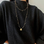 Colorful Mini Natural Stone Necklace | Bohemian Layering Style - floysun