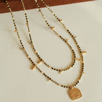 Colorful Mini Natural Stone Necklace | Bohemian Layering Style - floysun