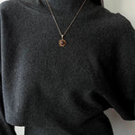 Colorful Sunflower Pendant Necklace - floysun