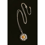 Colorful Sunflower Pendant Necklace - floysun