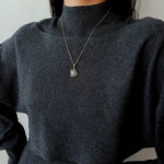 Colorful Sunflower Pendant Necklace - floysun