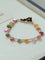 Colorful Waterdrop Tourmaline Woven Bracelet - floysun