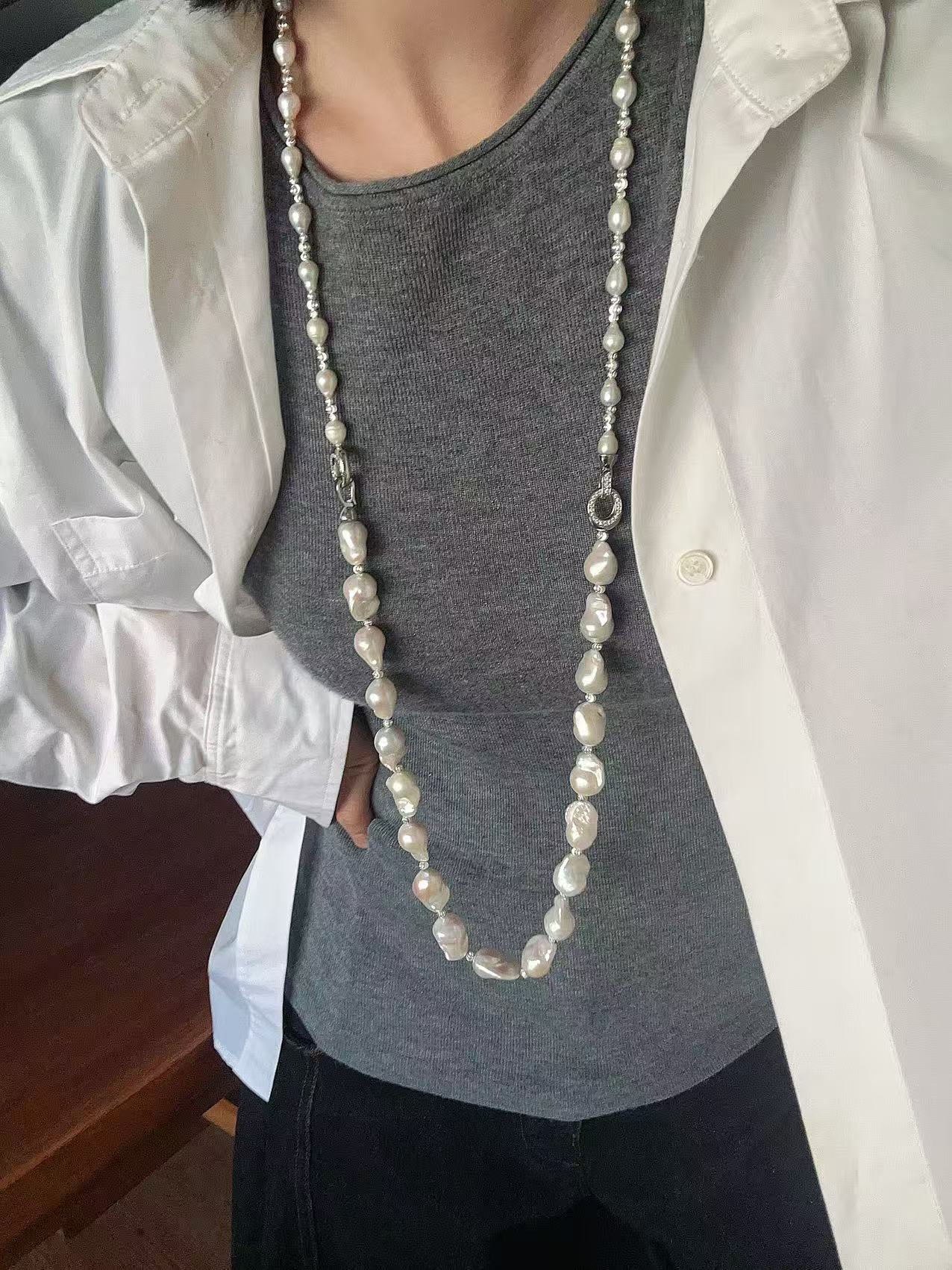 Convertible Pearl Layered Necklace - floysun