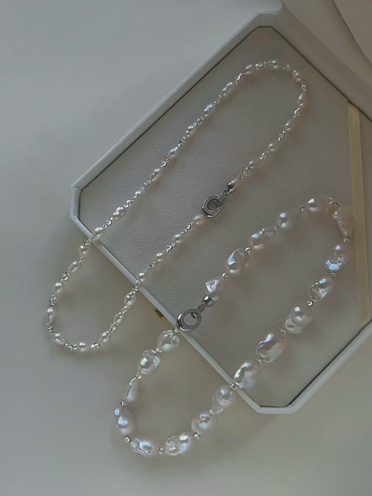 Convertible Pearl Layered Necklace - floysun