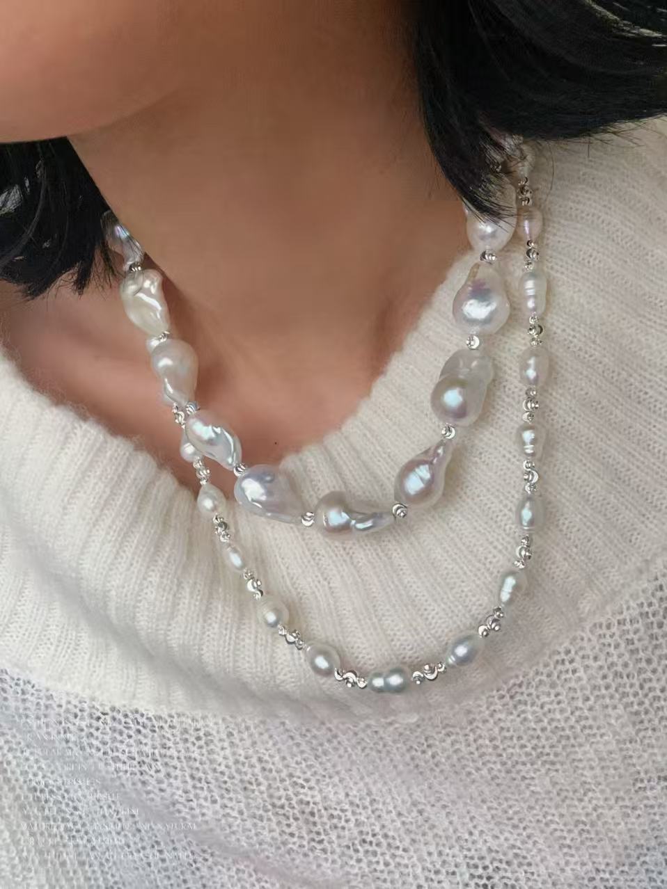 Convertible Pearl Layered Necklace - floysun