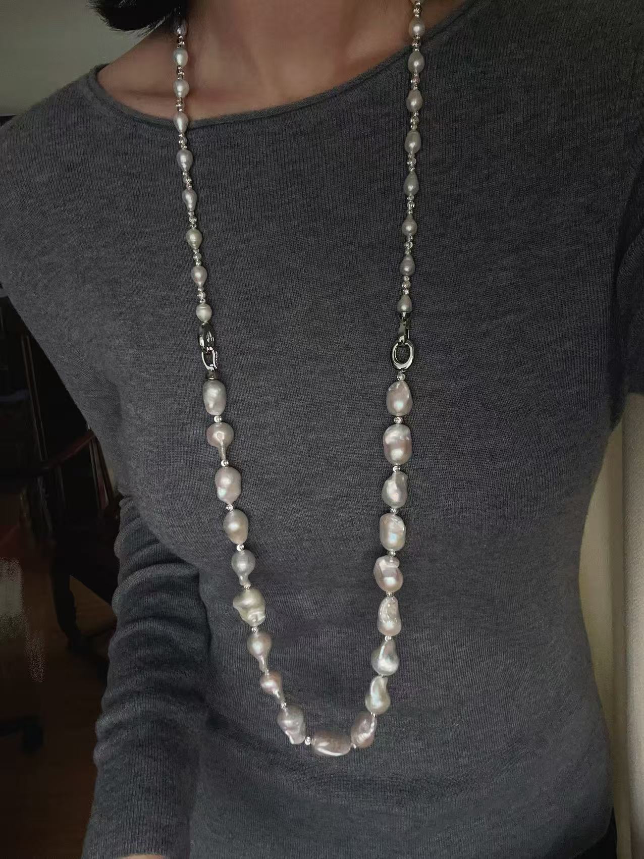 Convertible Pearl Layered Necklace - floysun