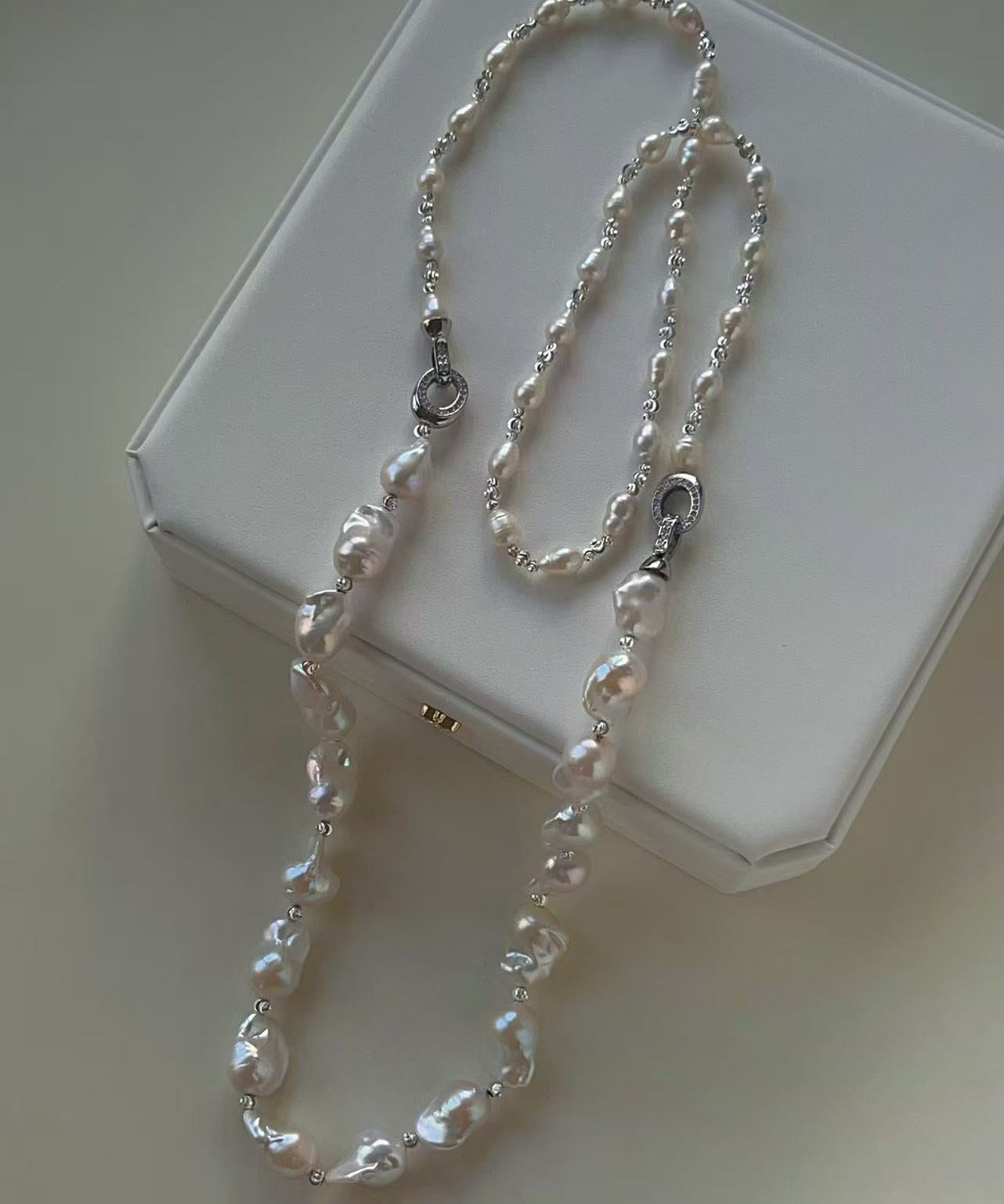 Convertible Pearl Layered Necklace - floysun