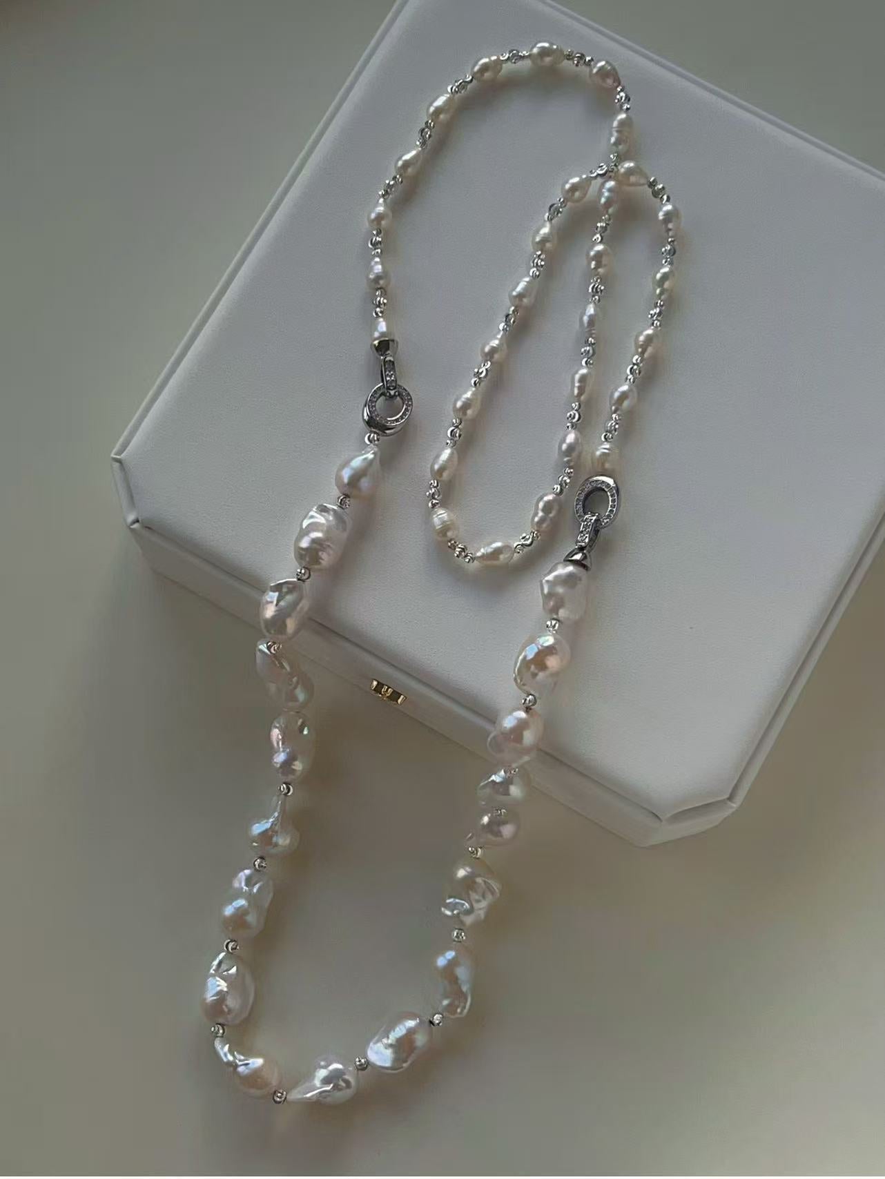 Convertible Pearl Layered Necklace - floysun