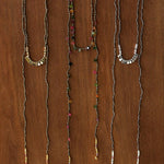 Convertible Tourmaline, Pyrite & Hematite Long Tassel Necklace - floysun
