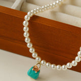 Corgi Enamel Bag Pendant Necklace - floysun