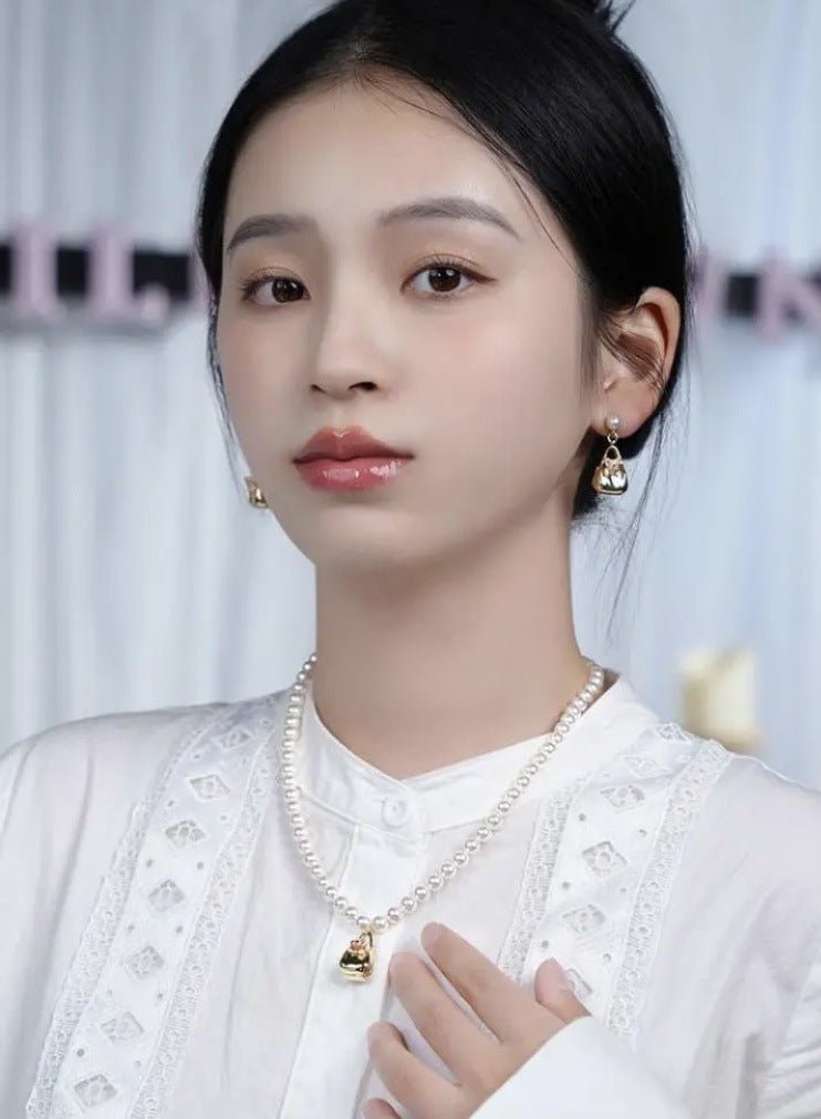 Corgi Enamel Bag Pendant Necklace - floysun