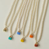 Corgi Enamel Bag Pendant Necklace - floysun