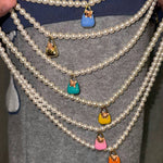 Corgi Enamel Bag Pendant Necklace - floysun