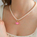 Corgi Enamel Bag Pendant Necklace - floysun