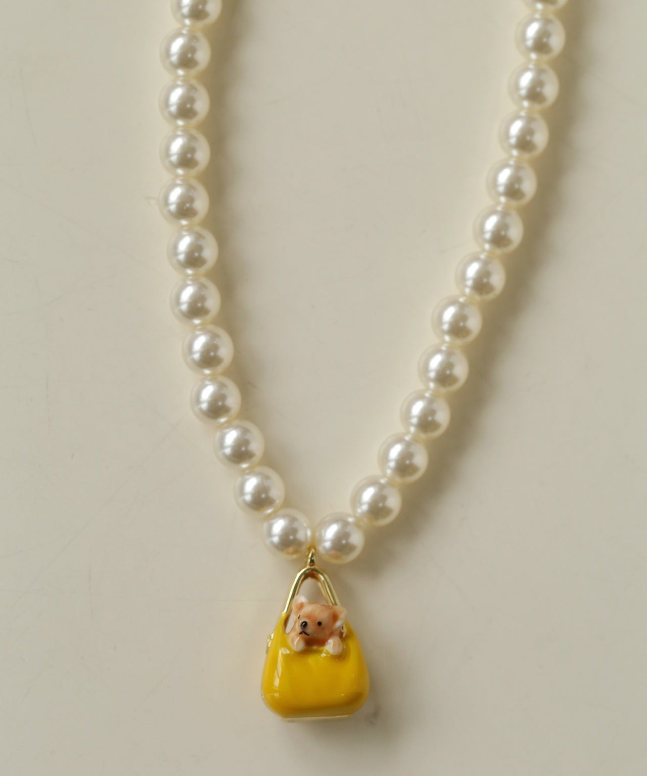 Corgi Enamel Bag Pendant Necklace - floysun