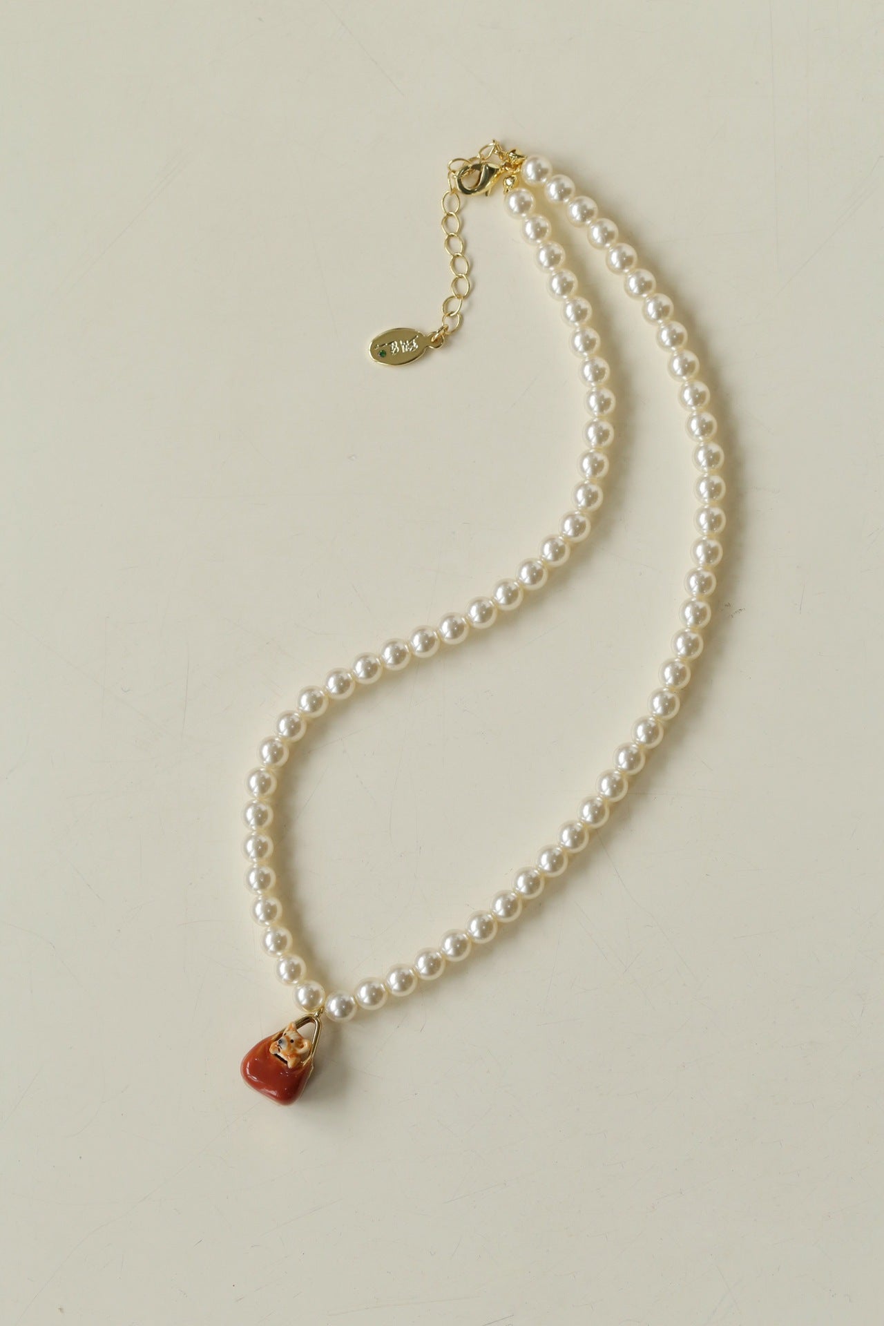 Corgi Enamel Bag Pendant Necklace - floysun