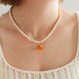 Corgi Enamel Bag Pendant Necklace - floysun