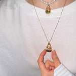 Corgi Enamel Mini Bag Pendant Necklace - floysun