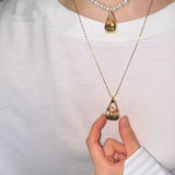 Corgi Enamel Mini Bag Pendant Necklace - floysun