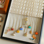 Corgi Enamel Mini Bag Pendant Necklace - floysun