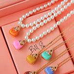 Corgi Enamel Mini Bag Pendant Necklace - floysun