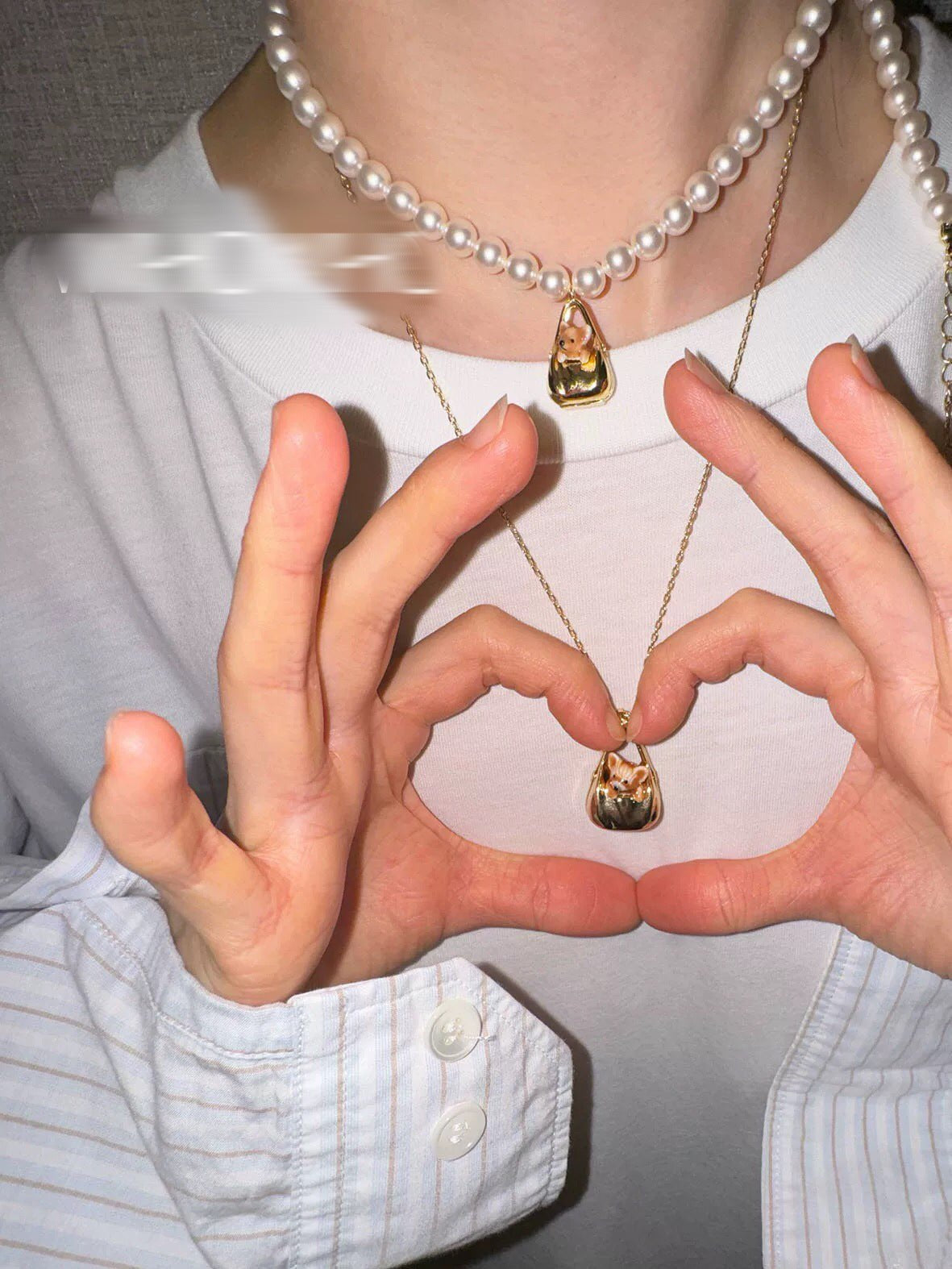 Corgi Enamel Mini Bag Pendant Necklace - floysun