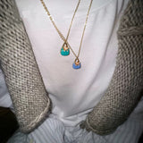 Corgi Enamel Mini Bag Pendant Necklace - floysun