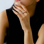 Crown Bloom Adjustable Pearl Ring - floysun