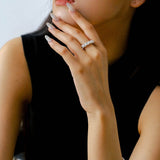Crown Bloom Adjustable Pearl Ring - floysun