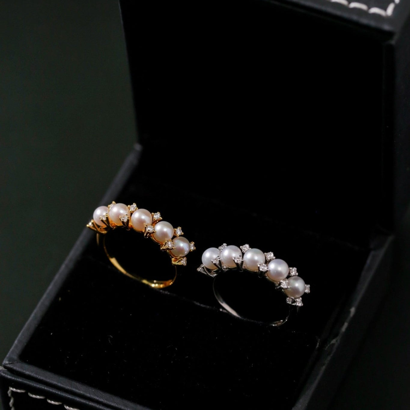 Crown Bloom Adjustable Pearl Ring - floysun