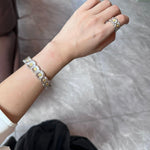 Daisy Bloom Open Cuff Bracelet - floysun